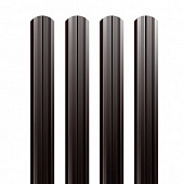 Купить Штакетник Grand Line Satin Ral 8017 М-образный фигурный резка 0,5 мм по низкой цене