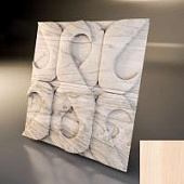 Купить Стеновая 3D панель Relieffo Hearts (Береза) Д018БР 600х600х30 мм по низкой цене