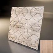 Купить Стеновая 3D панель Relieffo Ganteli (Дуб) Д045Д 600х600х30 мм по низкой цене