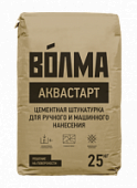 Купить Шпаклевка ВОЛМА Аквастарт для ручного и машинного нанесения цементная 22 кг по низкой цене