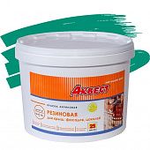 Купить Краска Аквест-25 резиновая для крыш и фасадов бирюзово-зеленая 12 кг по низкой цене