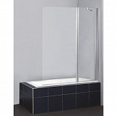 Купить Шторка BelBagno Sela для ванны V-11-120/140-Ch-Cr-R 1200x1400 мм по низкой цене