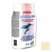 Купить Затирка Litokol Litocolor L21 светло-бежевая цементная для швов 2 кг по низкой цене