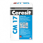 Купить Клей Ceresit CM 17 для плитки, для внутренних и наружных работ 25 кг по низкой цене