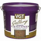 Купить Штукатурка VGT Gallery структурная среднезернистая белая 18 кг по низкой цене