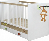 Купить Кроватка Cilek Safari Natura детская, 70х130 см по низкой цене