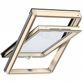 Купить Окно Velux Optima Комфорт GLR 3073BIS (SR08) мансардное, ручка снизу 1140х1400 мм по низкой цене