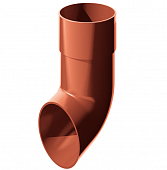 Купить Слив трубы Технониколь ПВХ D125/82 мм красный по низкой цене