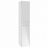 Купить Шкаф-пенал Villeroy&Boch Avento A89400B4 белый левосторонний по низкой цене