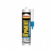 Купить Герметик Henkel Момент ГЕРМЕНТ для окон и стекол, силиконовый, картридж, прозрачный 280 мл по низкой цене