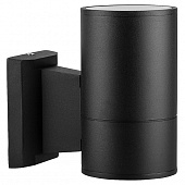 Купить Светильник Feron Техно DH0701 на стену вверх E27 60 Вт черный садово-парковый по низкой цене