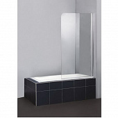 Купить Шторка BelBagno Sela для ванны V-1-80/140-Ch-Cr-R 800x1400 мм по низкой цене