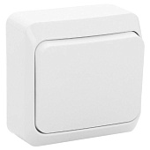 Купить Выключатель Schneider Electric Этюд BA10-001B одноклавишный белый по низкой цене