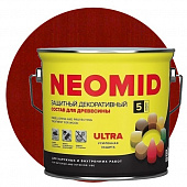 Купить Пропитка Neomid Bio Color Ultra для древесины Рябина 2,7 л по низкой цене