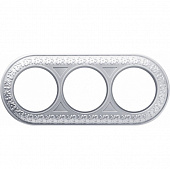 Купить Рамка Werkel Antik Runda WL70-frame-03 жемчужная трехместная по низкой цене