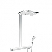 Купить Стойка Hansgrohe Rainmaker Select 3jet Showerpipe 27106400 душевая по низкой цене