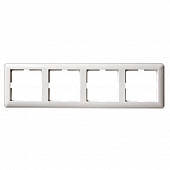 Купить Рамка Schneider Electric W59 KD-4-18 белая четырехместная по низкой цене