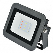 Купить Прожектор Volpe ULF-Q511 10W/RGB IP65 220-240В Black светодиодный по низкой цене