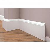 Деревянный, металлический, пластиковый напольный плинтус.