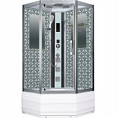 Купить Душевая кабина Niagara Lux NG-7798W 1000х1000х2150 мм по низкой цене