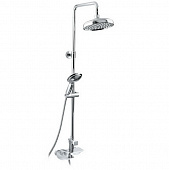 Купить Стойка Timo Helmi SX-1070/00-16 (712) chrome white душевая по низкой цене