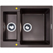 Купить Мойка Zigmund & Shtain Rechteck 600.2 кухонная гранитная Швейцарский шоколад по низкой цене