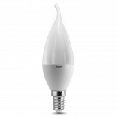 Купить Лампа Gauss 104101207 Candle tailed 6.5W E14 4100К светодиодная по низкой цене