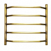 Купить Полотенцесушитель Domoterm Лаура бронза П5 водяной 500х500 мм по низкой цене