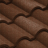 Купить Черепица Metrotile Romana композитная Бургундия по низкой цене