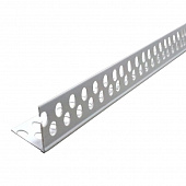 Купить Угол из ПВХ под штукатурку, перфорированный, 3 м по низкой цене