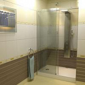 Купить Душевое ограждение BAS Пуэрта, прямое, 140 см ПУ00007 по низкой цене