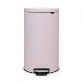 Купить Бак Brabantia FlatBack+ мусорный, минерально-розовый, 30 л по низкой цене