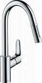 Купить Смеситель Hansgrohe Focus для кухни c душем 31815000 по низкой цене