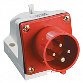 Купить Вилка IEK ССИ-524 PSR52-032-4 силовая наружной установки 32А 3P+PE 380В по низкой цене