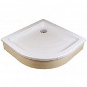 Купить Поддон Ravak Ronda-90 EX душевой полукруглый 900x900х185 мм по низкой цене