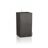 Купить Кашпо Lechuza Canto Color Tower Complete graphite black 30x30x56 см по низкой цене
