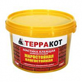 Купить Мастика ТЕРРАКОТ жаростойкая клеящая 2,5 кг по низкой цене