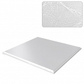 Купить Потолок кассетный Cesal Шелк белый B29 300х300 мм по низкой цене