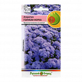 Купить Агератум Голубая норка 1 г Русский огород по низкой цене