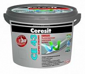 Купить Затирка Ceresit CE 43 Super Strong Карамель цементная для широких швов 2 кг по низкой цене