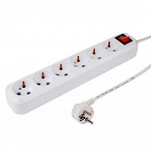 Купить Удлинитель PROconnect Optima 11-9522 6 розеток с заземлением ПВС 3х0,75 1300 Вт 5 м по низкой цене