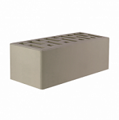 Купить Кирпич Кирпичный Двор старооскольский, полуторный, серый, 88х120х250 мм по низкой цене