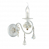 Купить Бра Freya Faberge FR218-01-W белое E14 60W 220V по низкой цене