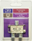 Купить Разветвитель DORI TV2 F-гнезда по низкой цене