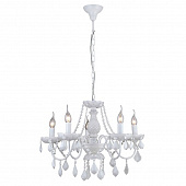Купить Люстра Maytoni Contrast ARM220-05-W белая E14 5х60W 220V подвесная по низкой цене