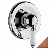 Купить Смеситель Nicolazzi Petit M Blank для душа, внешняя часть, бронза 3406BZ76 по низкой цене