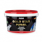 Купить Краска PUFAS GOLD STAR PUFASIL D в/д мороз. фасадная силиконовая 10 л по низкой цене
