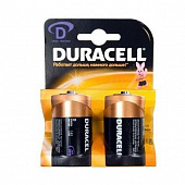 Купить Батарейка Duracell Basic D LR20 Bl-2 алкалиновая 2 шт по низкой цене