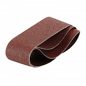 Купить Лента Biber P80 для ленточно-шлифовальных машин бесконечная, 100x610 мм, 3 шт. по низкой цене