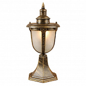 Купить Светильник Elektrostandard Atlas S GLYF-2010S Е27 60 Вт черное золото садово-парковый по низкой цене